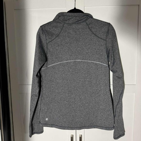 Z by Zella Women's Half-Zip Sweater Active Gray Medium - Picture 7 of 8